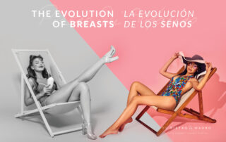 The evolution of breasts la evolución de los senos - Pietro Di Mauro